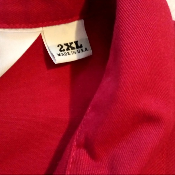 Vintage Ben Davis Work Shirt 3/4 Zipper Made in USA  Size 2XL - Picture 6 of 11